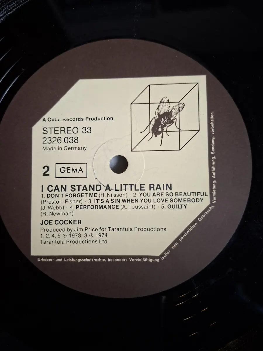 Joe Cocker – I Can Stand A Little Rain