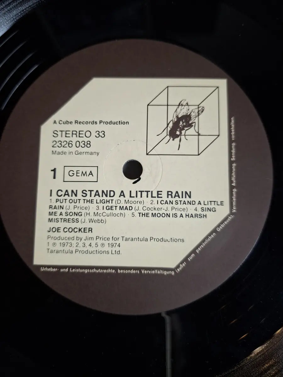 Joe Cocker – I Can Stand A Little Rain
