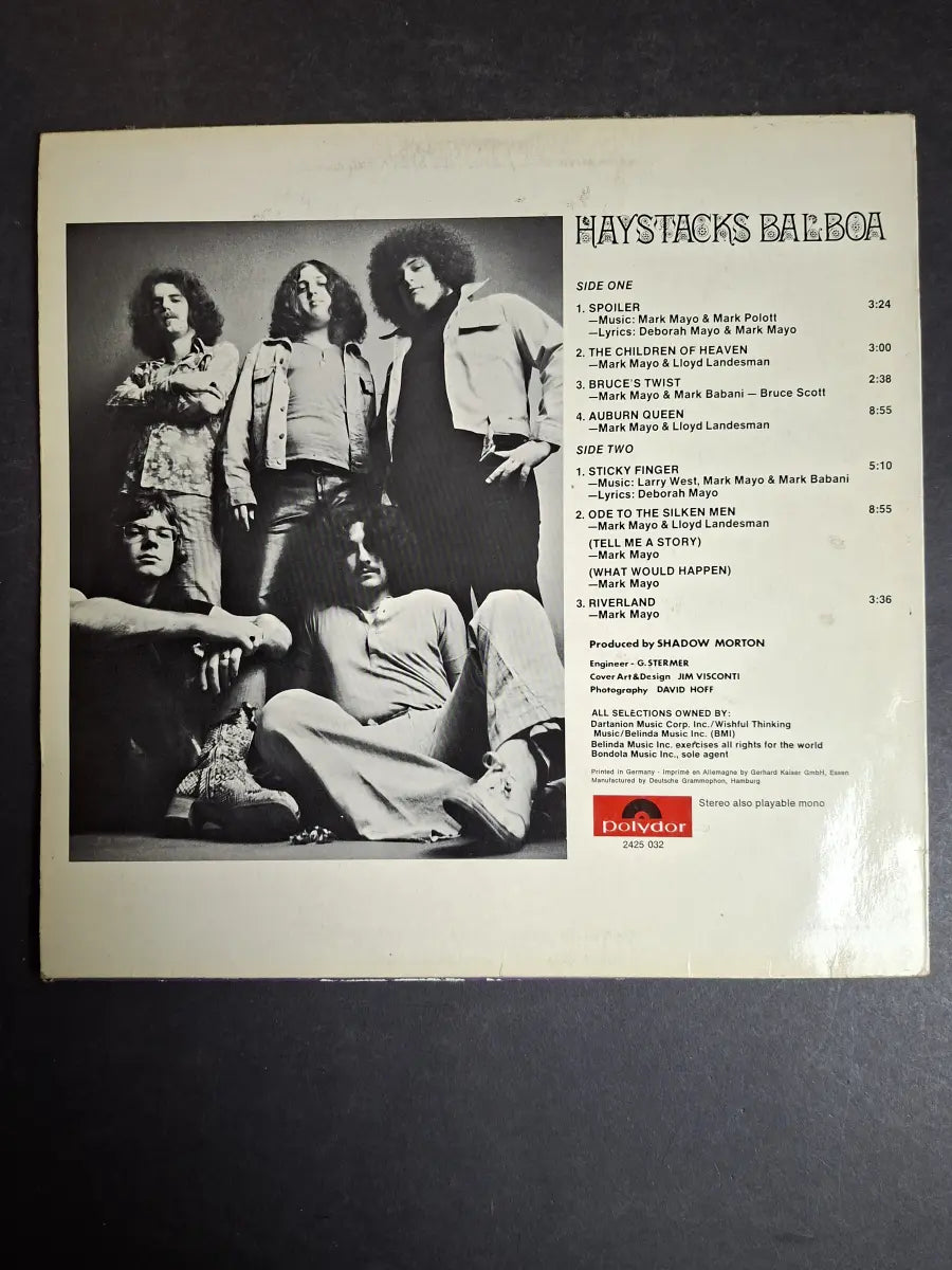 Haystacks Balboa ‎– Haystacks Balboa