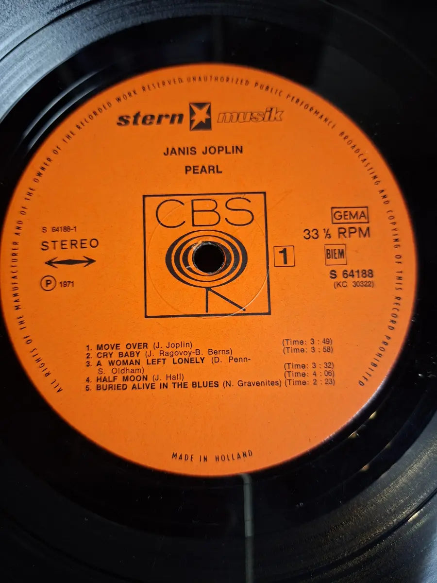 Janis Joplin – Pearl (Stern Edition)