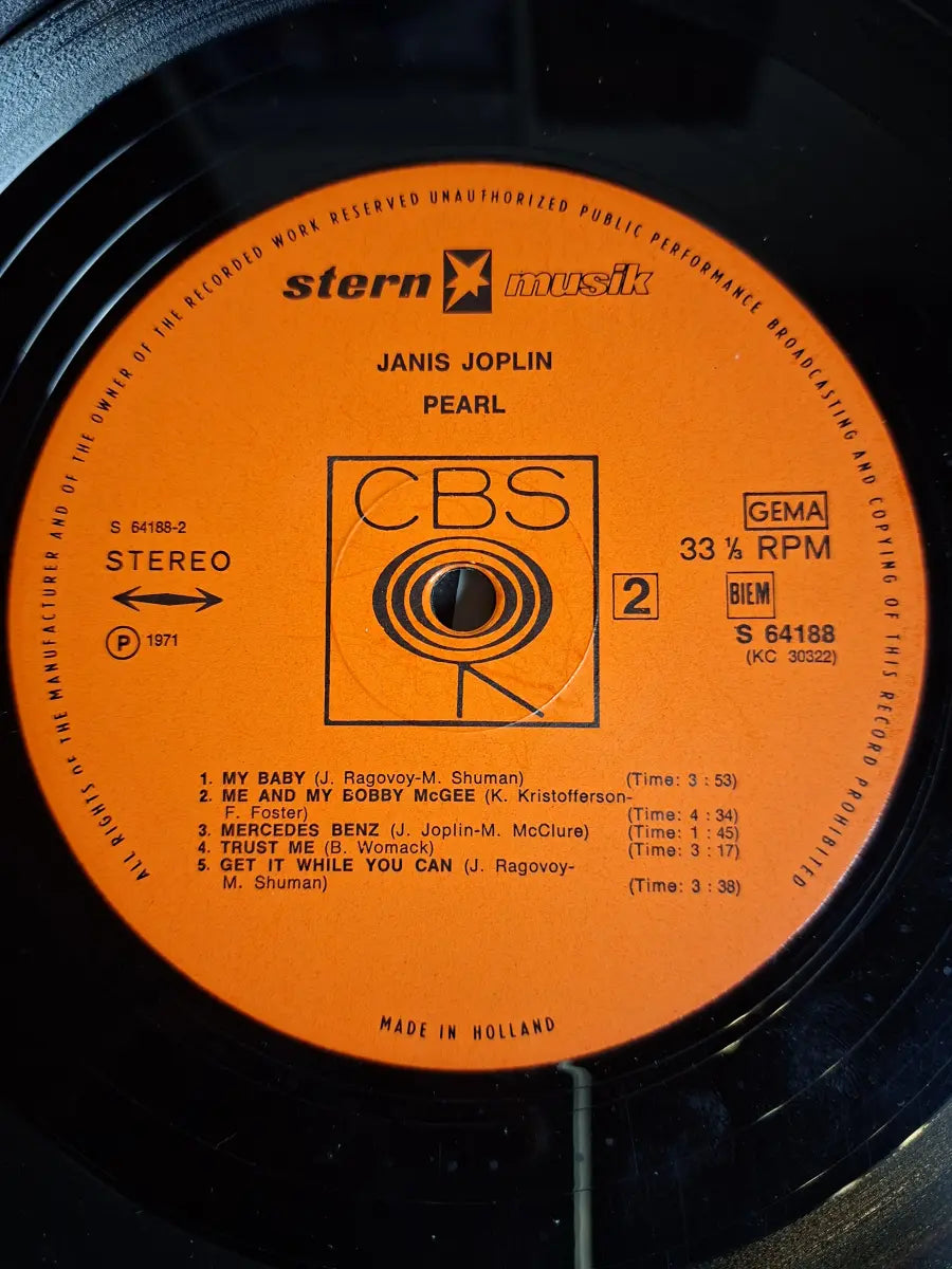 Janis Joplin – Pearl (Stern Edition)