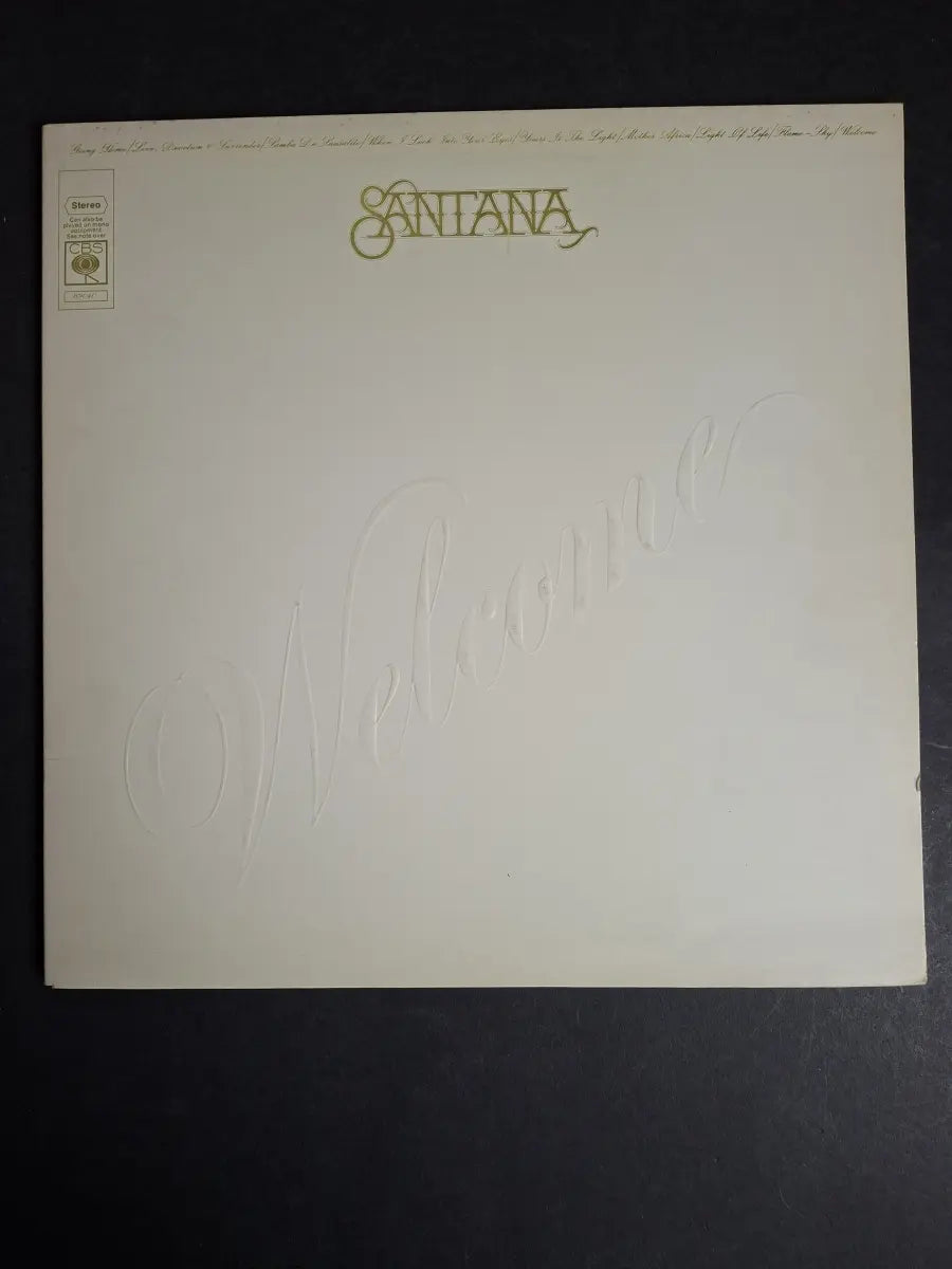 Santana – Welcome