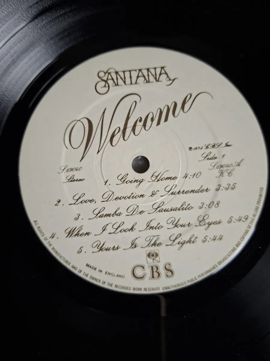 Santana – Welcome