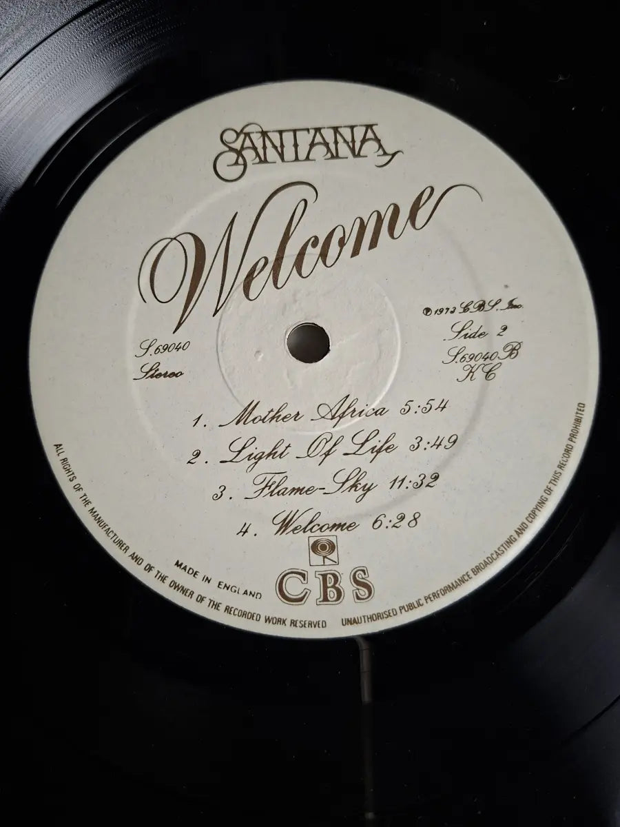 Santana – Welcome