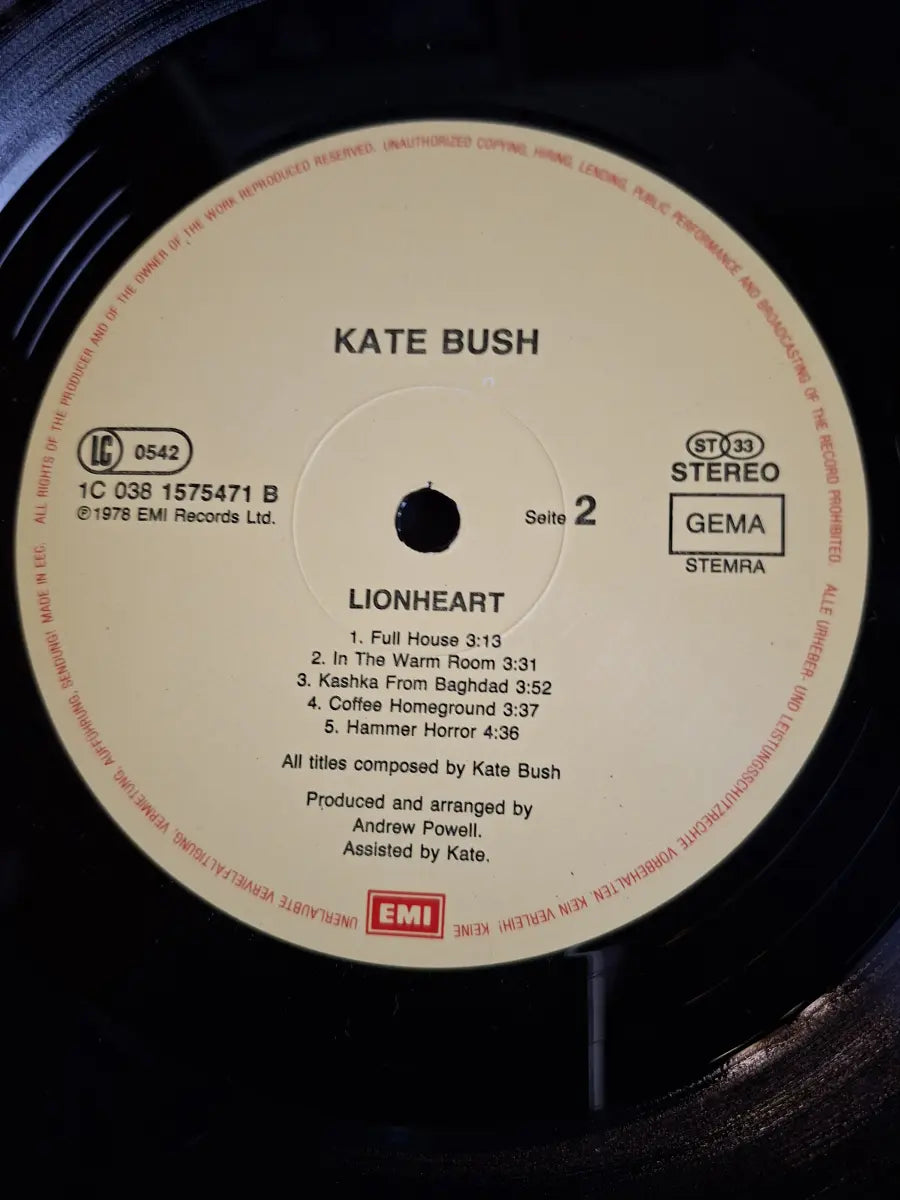 Kate Bush – Lionheart