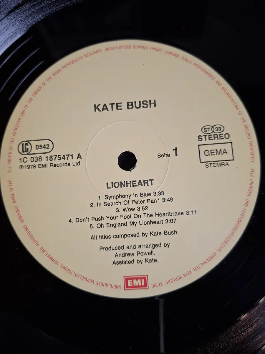 Kate Bush – Lionheart