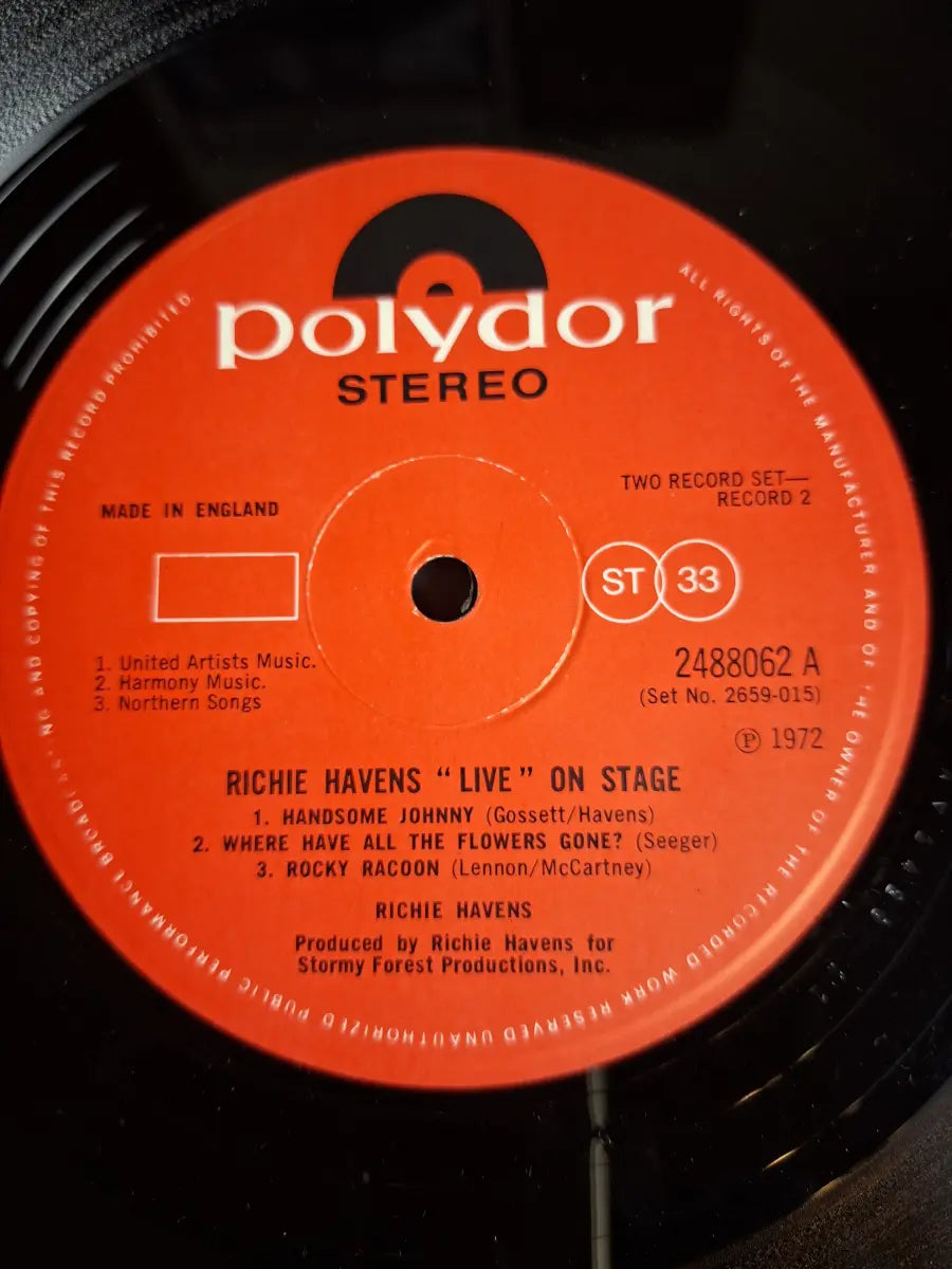 Richie Havens – On Stage