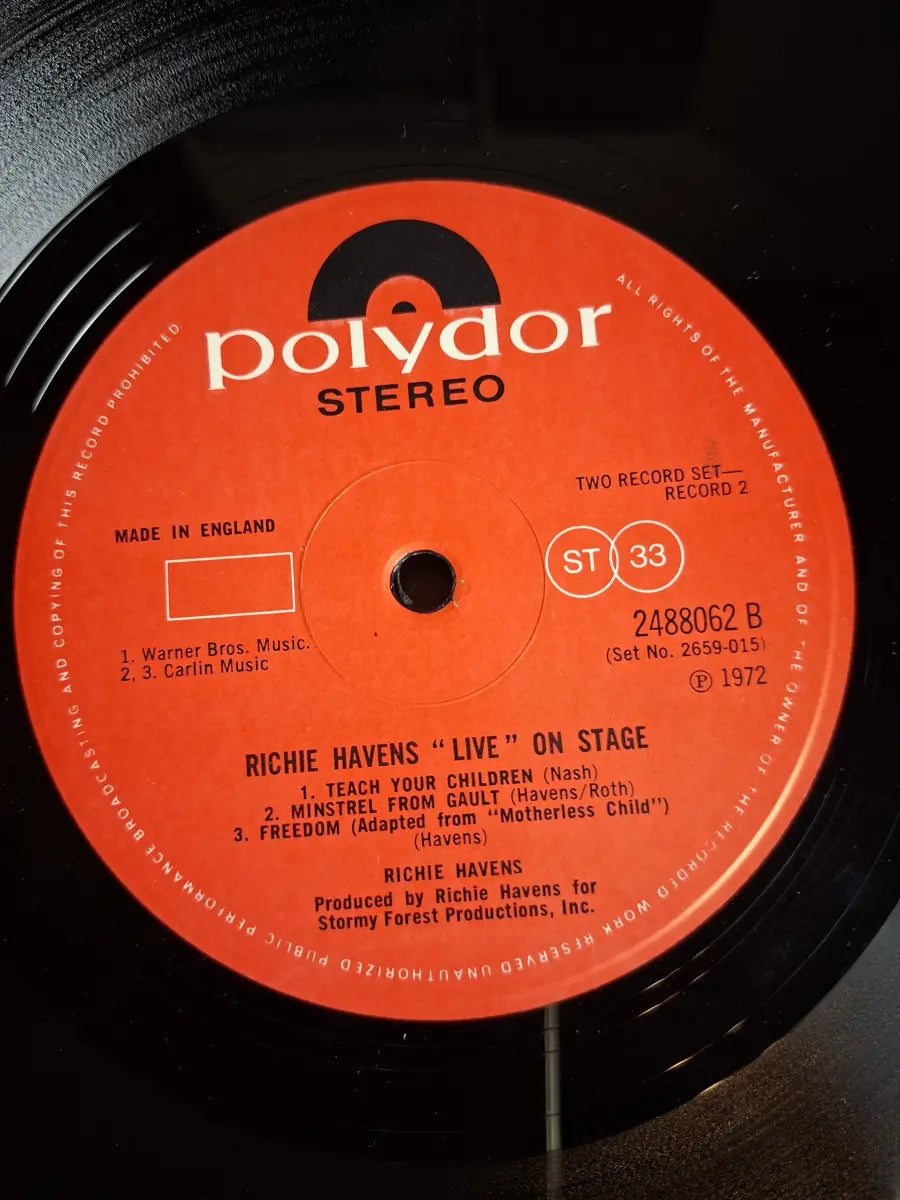 Richie Havens – On Stage