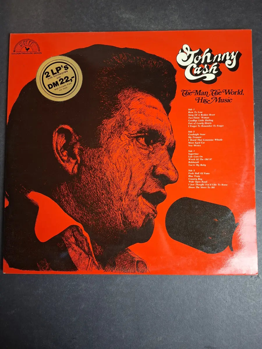Johnny Cash ‎– The Man, The World, His Music