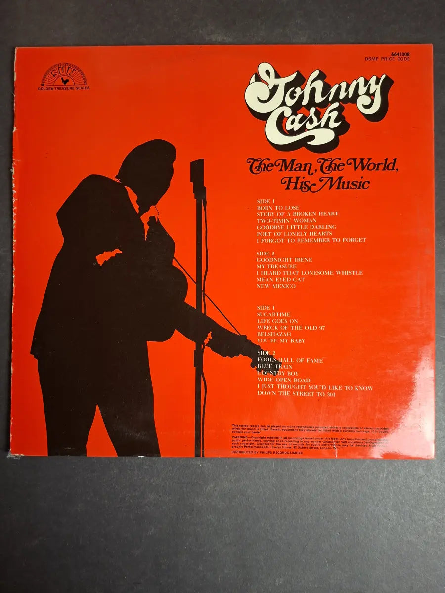 Johnny Cash ‎– The Man, The World, His Music