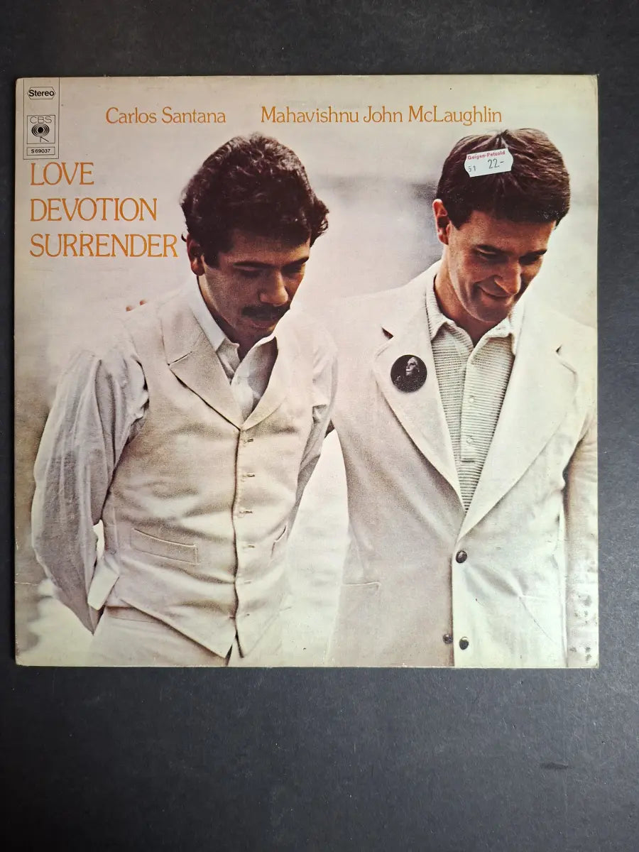 Carlos Santana / Mahavishnu John McLaughlin – Love Devotion Surrender