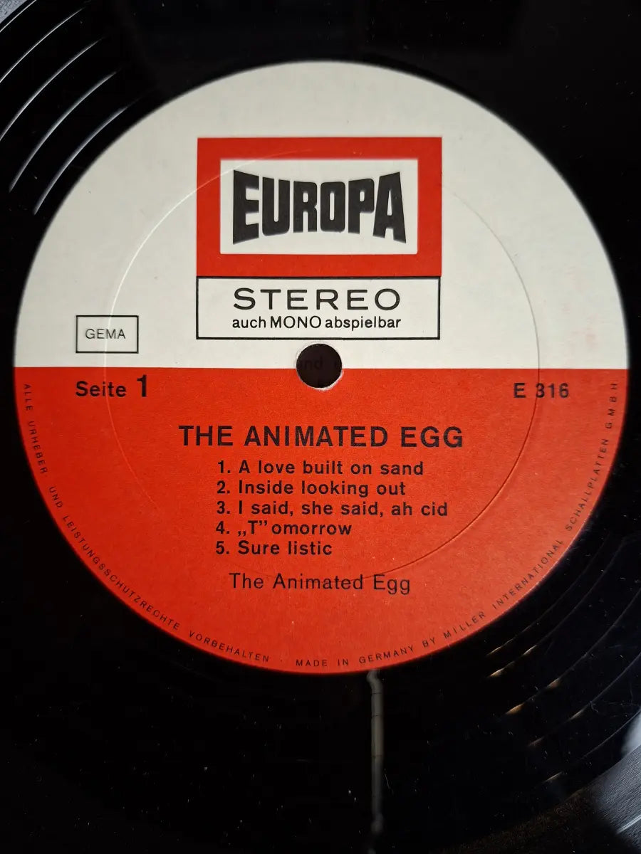 The Animated Egg ‎– The Animated Egg