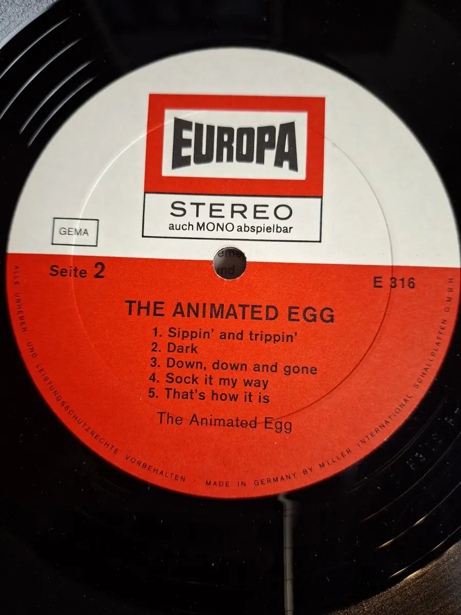 The Animated Egg ‎– The Animated Egg