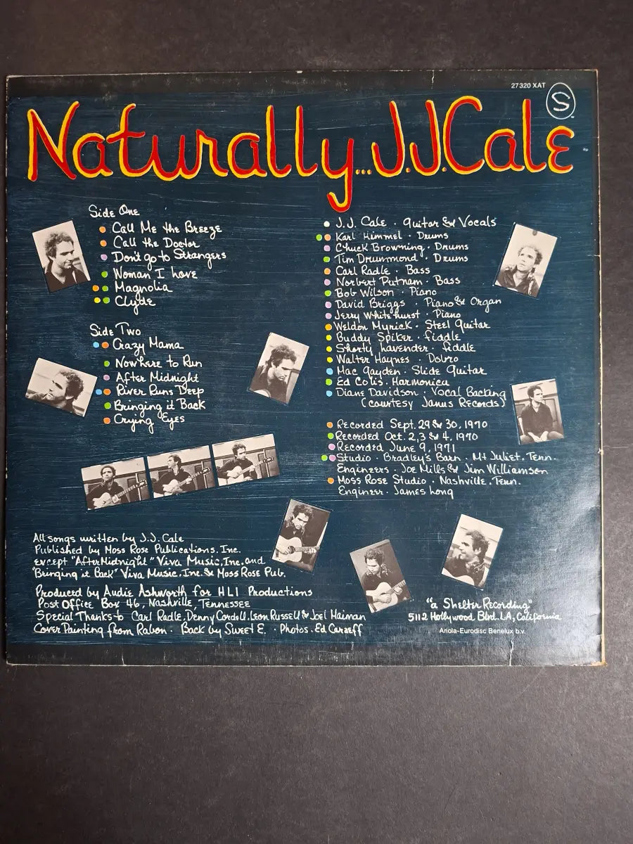 J.J. Cale ‎– Naturally