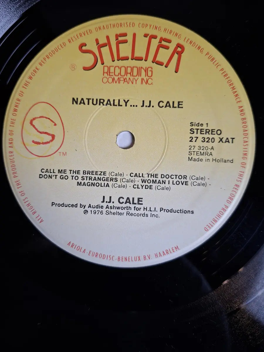 J.J. Cale ‎– Naturally