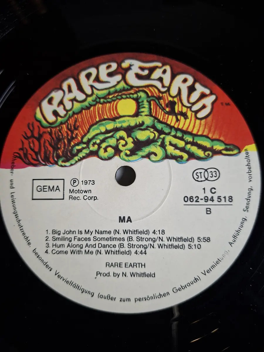 Rare Earth – Ma