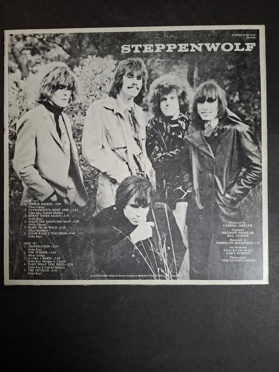 Steppenwolf ‎– Steppenwolf