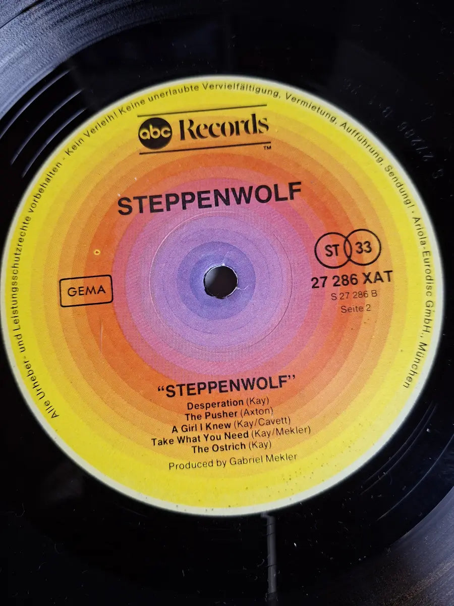 Steppenwolf ‎– Steppenwolf