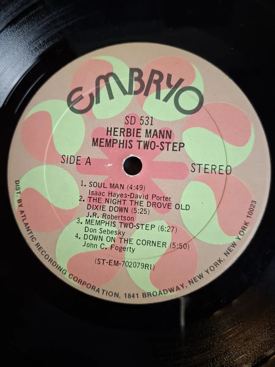 Herbie Mann ‎– Memphis Two-Step