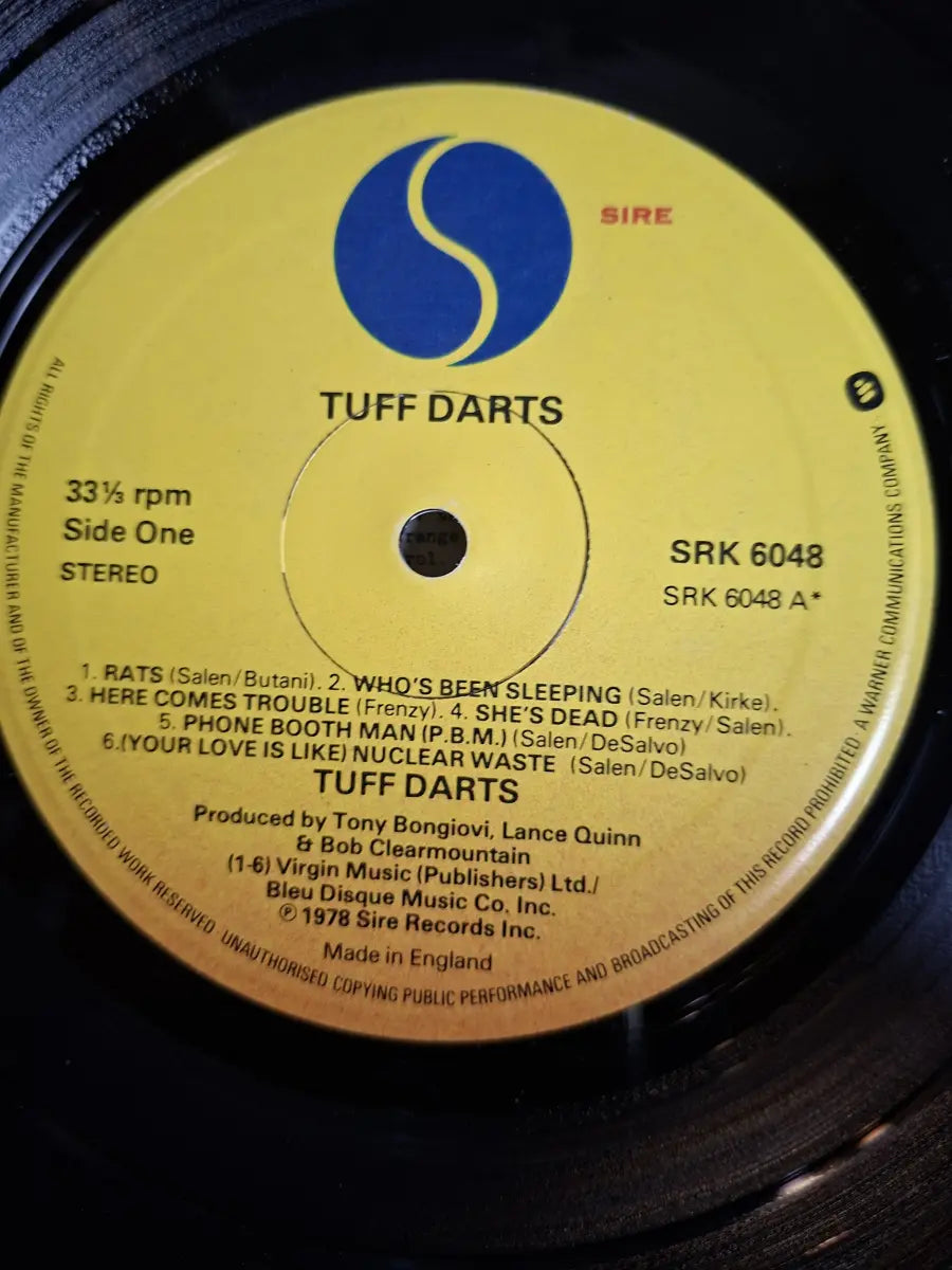 Tuff Darts ‎– Tuff Darts