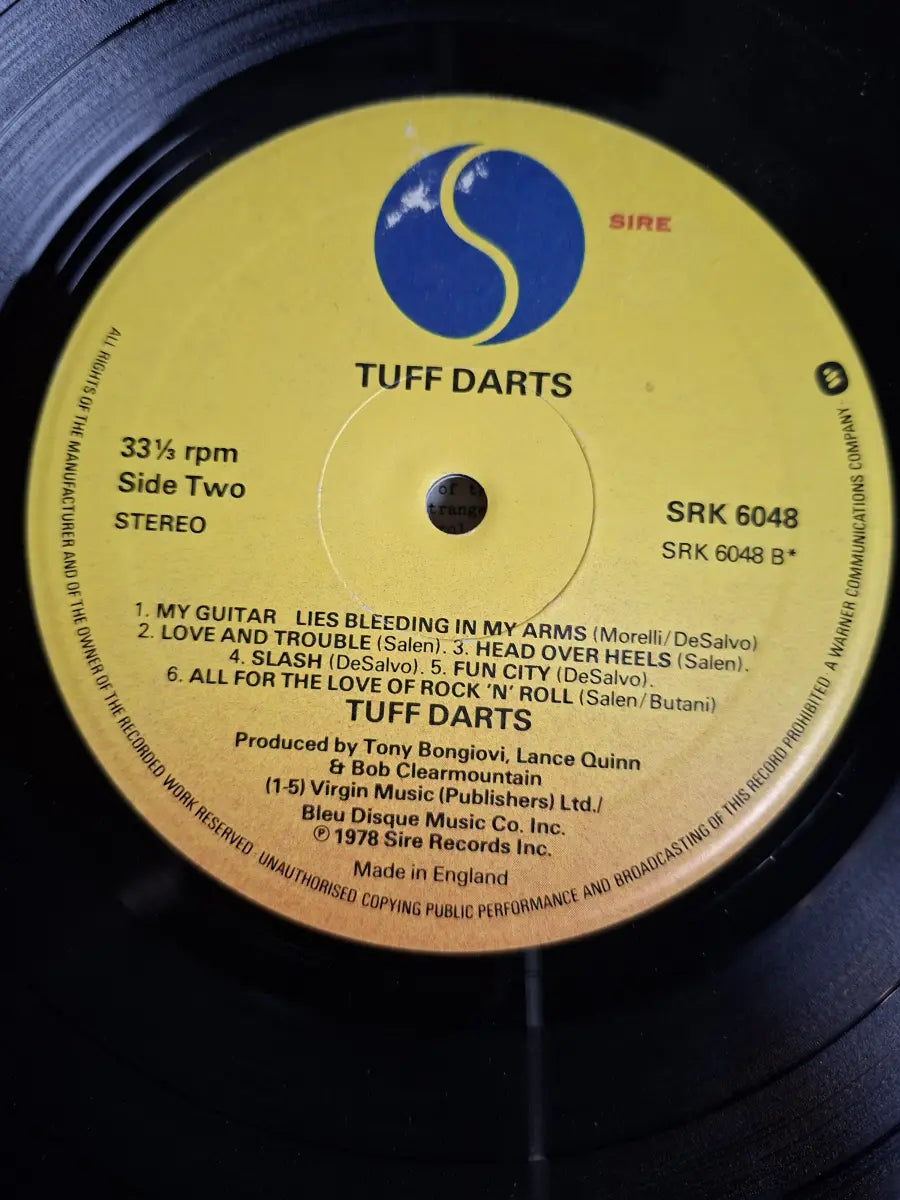 Tuff Darts ‎– Tuff Darts