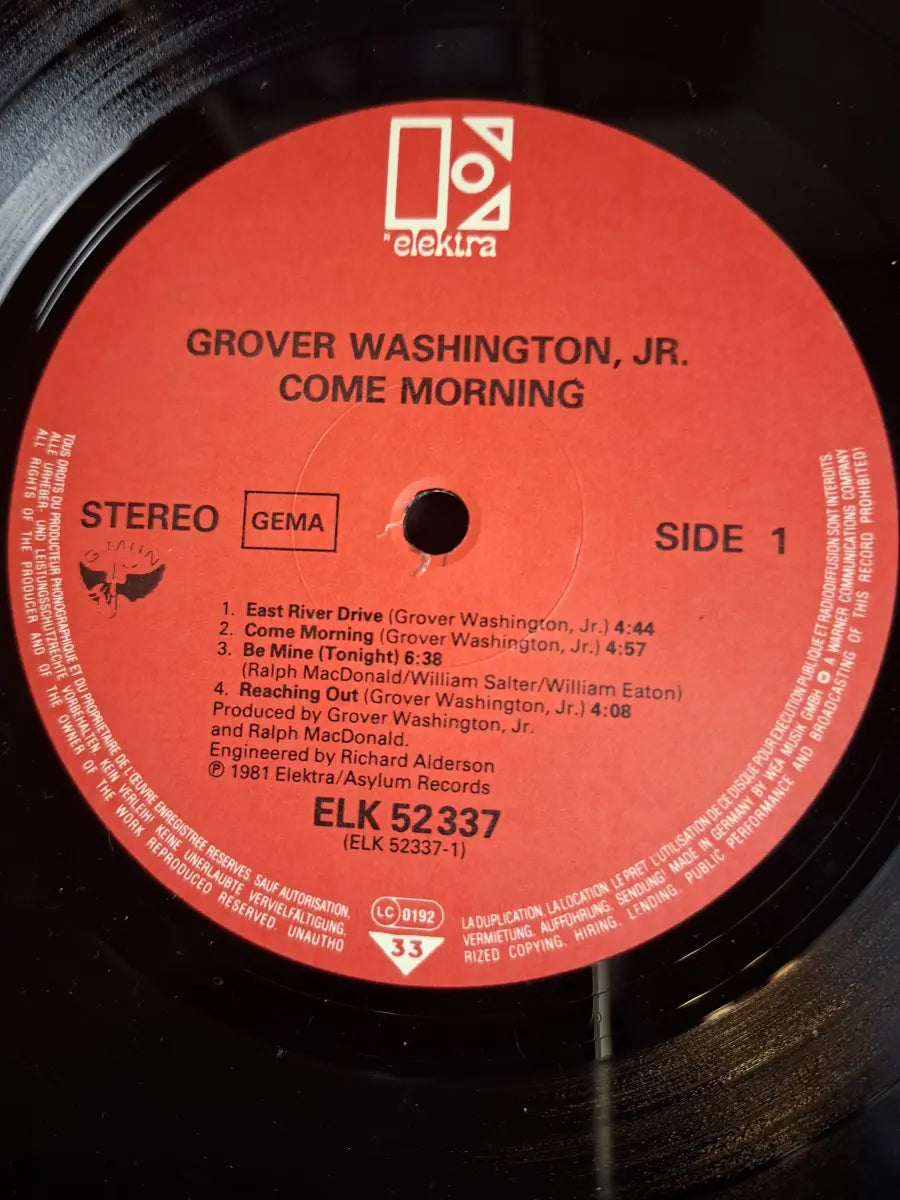 Grover Washington, Jr. – Come Morning