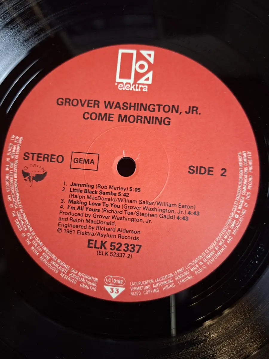 Grover Washington, Jr. – Come Morning