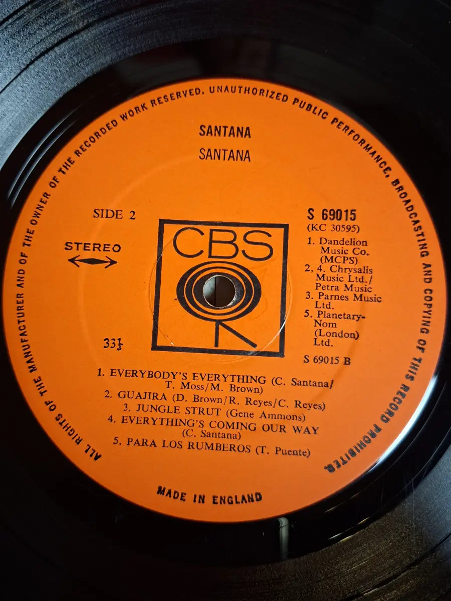 Santana ‎– Santana