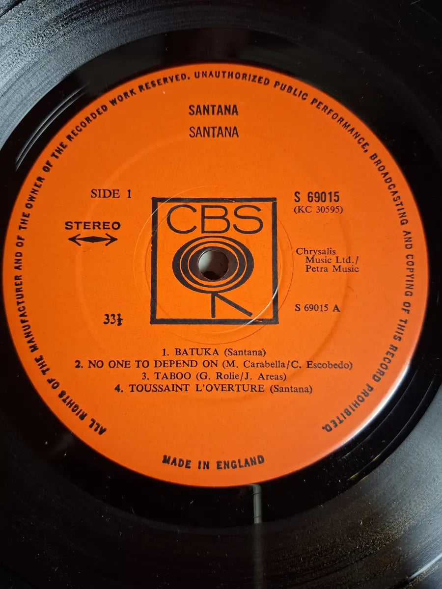 Santana ‎– Santana