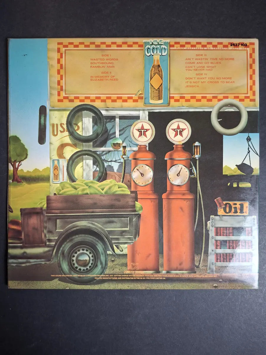 The Allman Brothers Band ‎– Wipe The Windows, Check The Oil, Dollar Gas