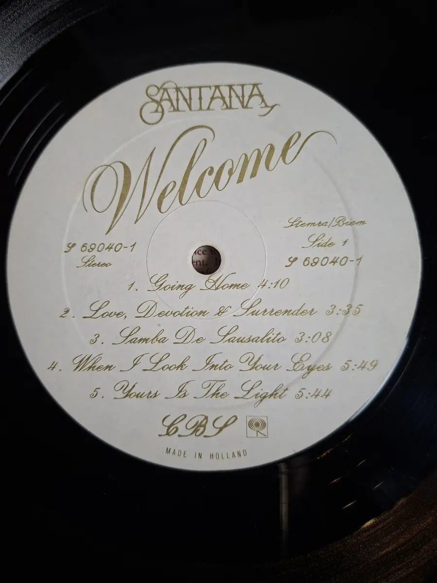 Santana – Welcome (Holland)