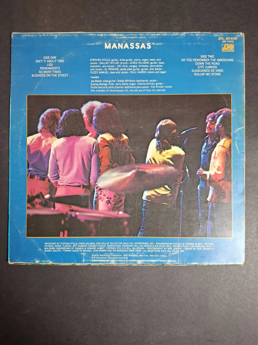 Stephen Stills & Manassas ‎– Down The Road