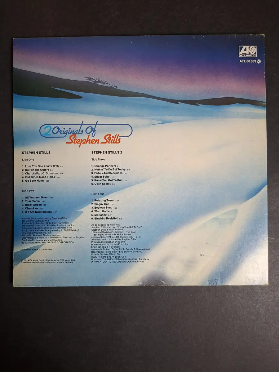 Stephen Stills – 2 Originals Of Stephen Stills