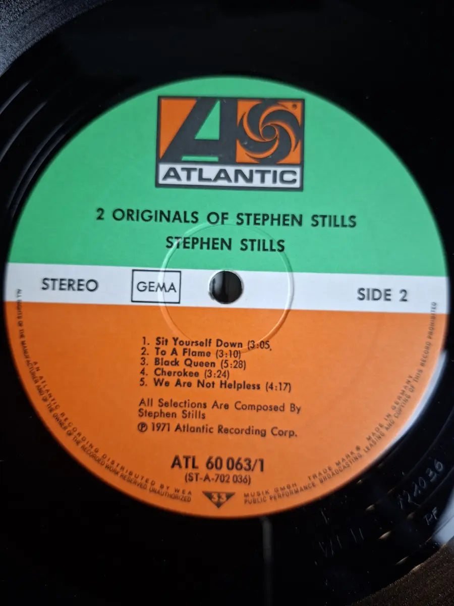 Stephen Stills – 2 Originals Of Stephen Stills