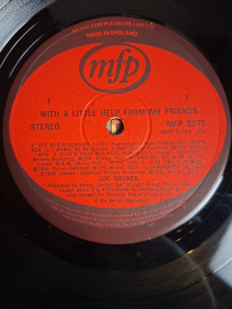Joe Cocker ‎– With A Little Help From My Friends