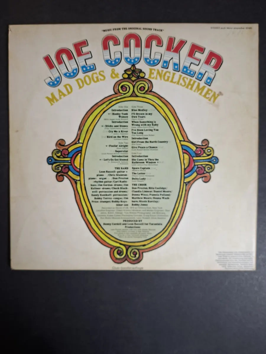 Joe Cocker ‎– Mad Dogs & Englishmen
