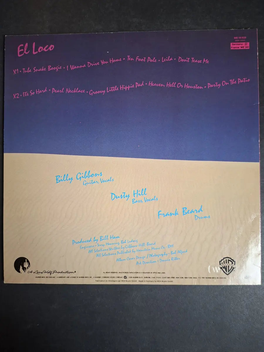 ZZ Top – El Loco