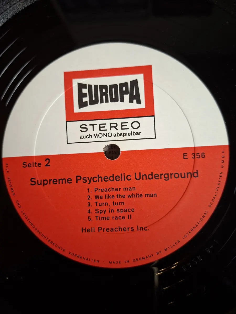 Hell Preachers Inc. ‎– Supreme Psychedelic Underground
