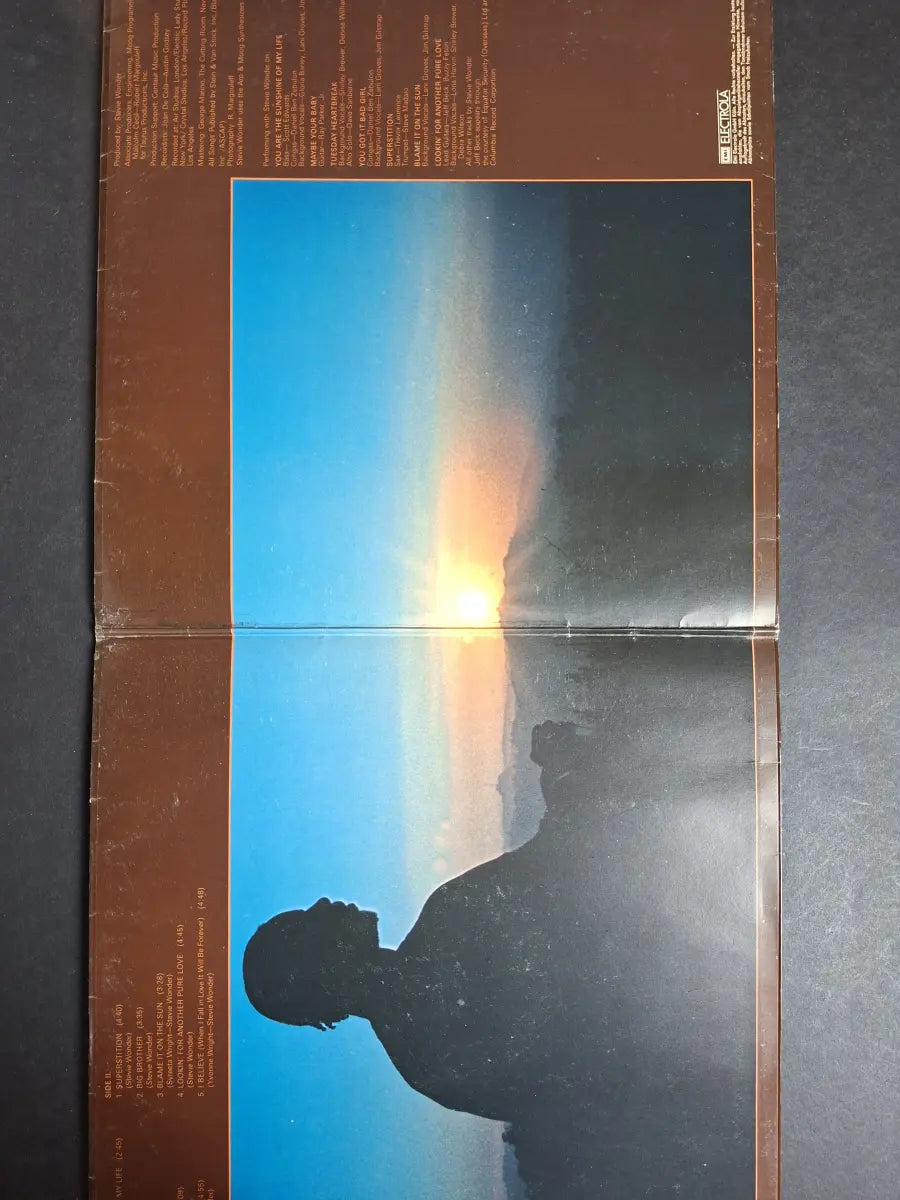 Stevie Wonder ‎– Talking Book (Deutsche Pressung)