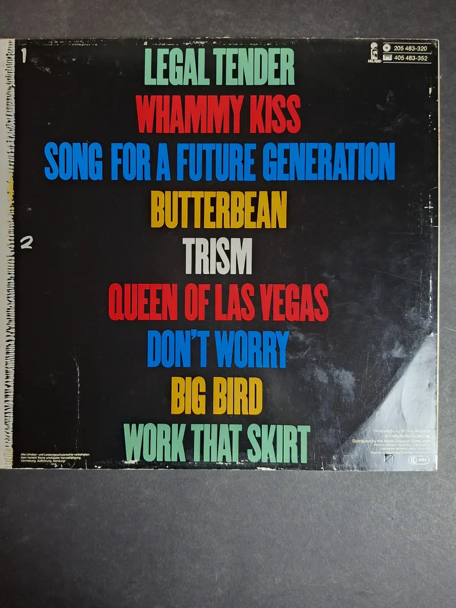 The B-52's ‎– Whammy!
