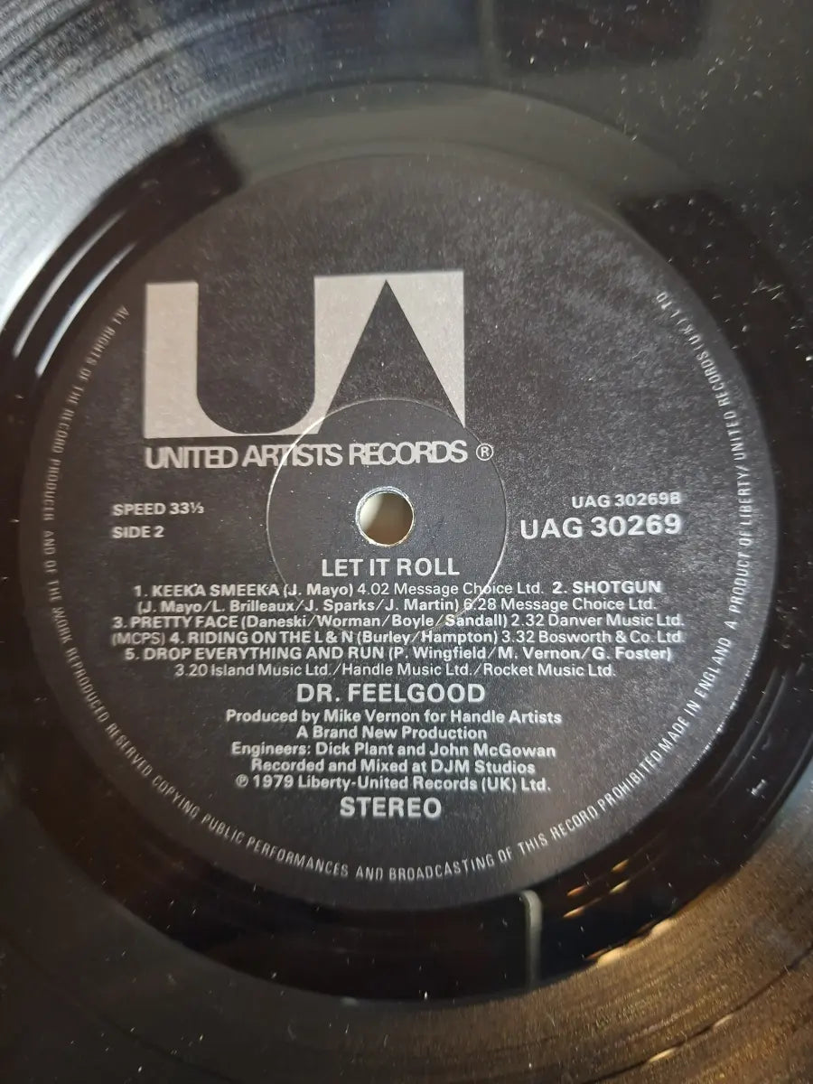 Dr. Feelgood ‎– Let It Roll