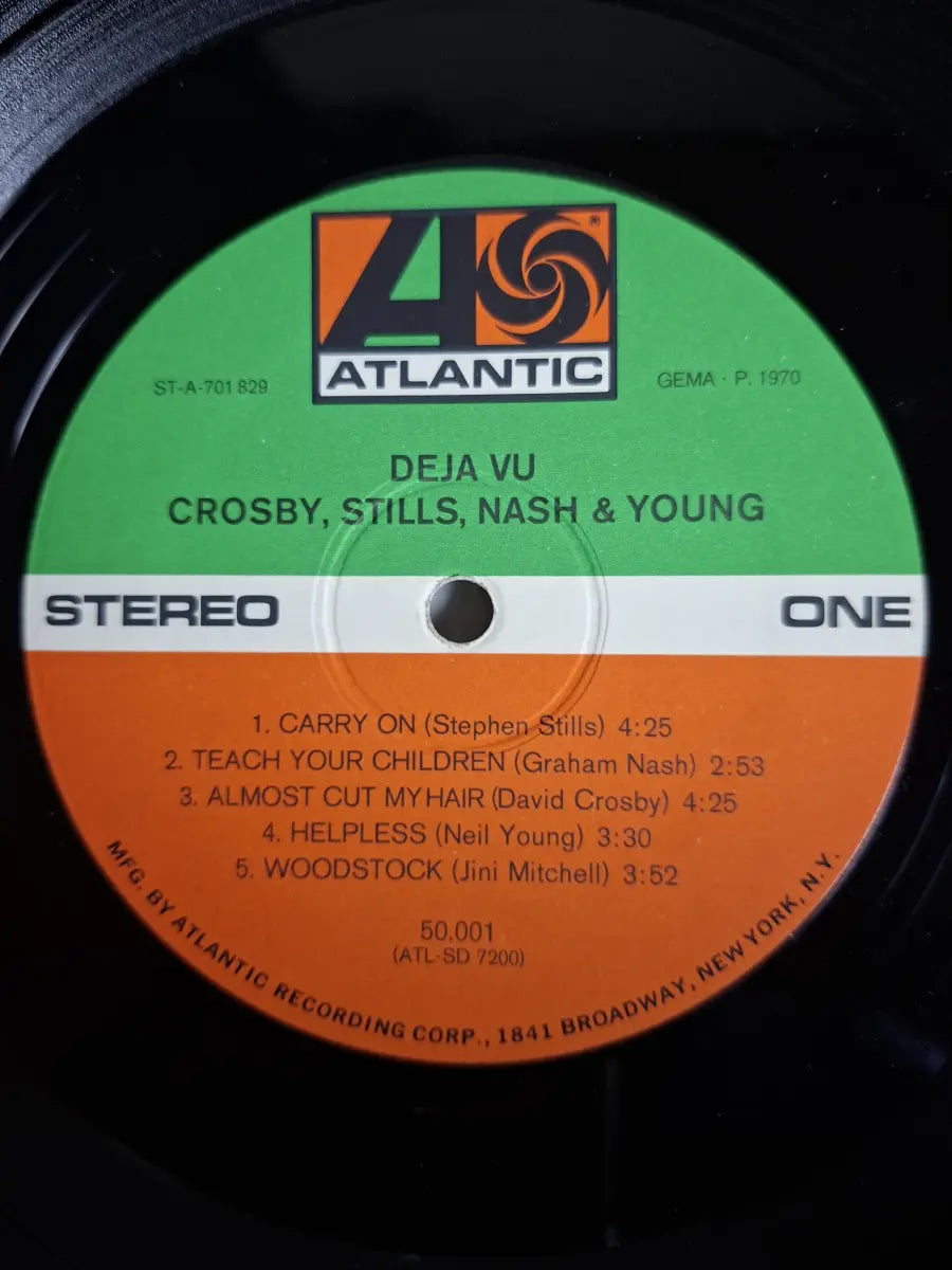 Crosby, Stills, Nash & Young ‎– Déjà Vu