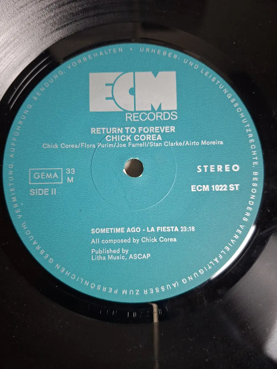 Chick Corea ‎– Return To Forever