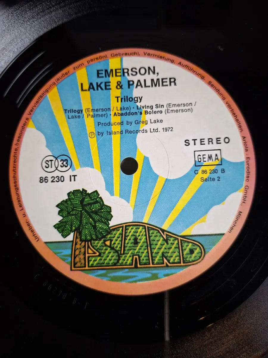 Emerson, Lake & Palmer ‎– Trilogy