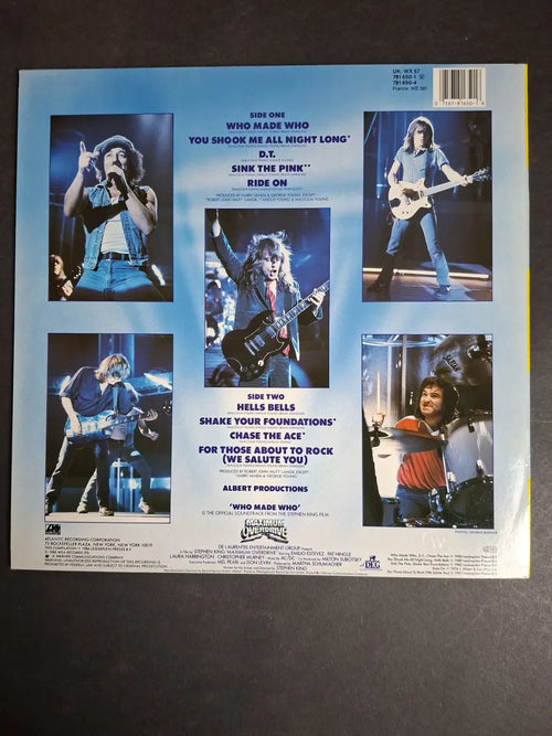 AC/DC ‎– Who Made Who