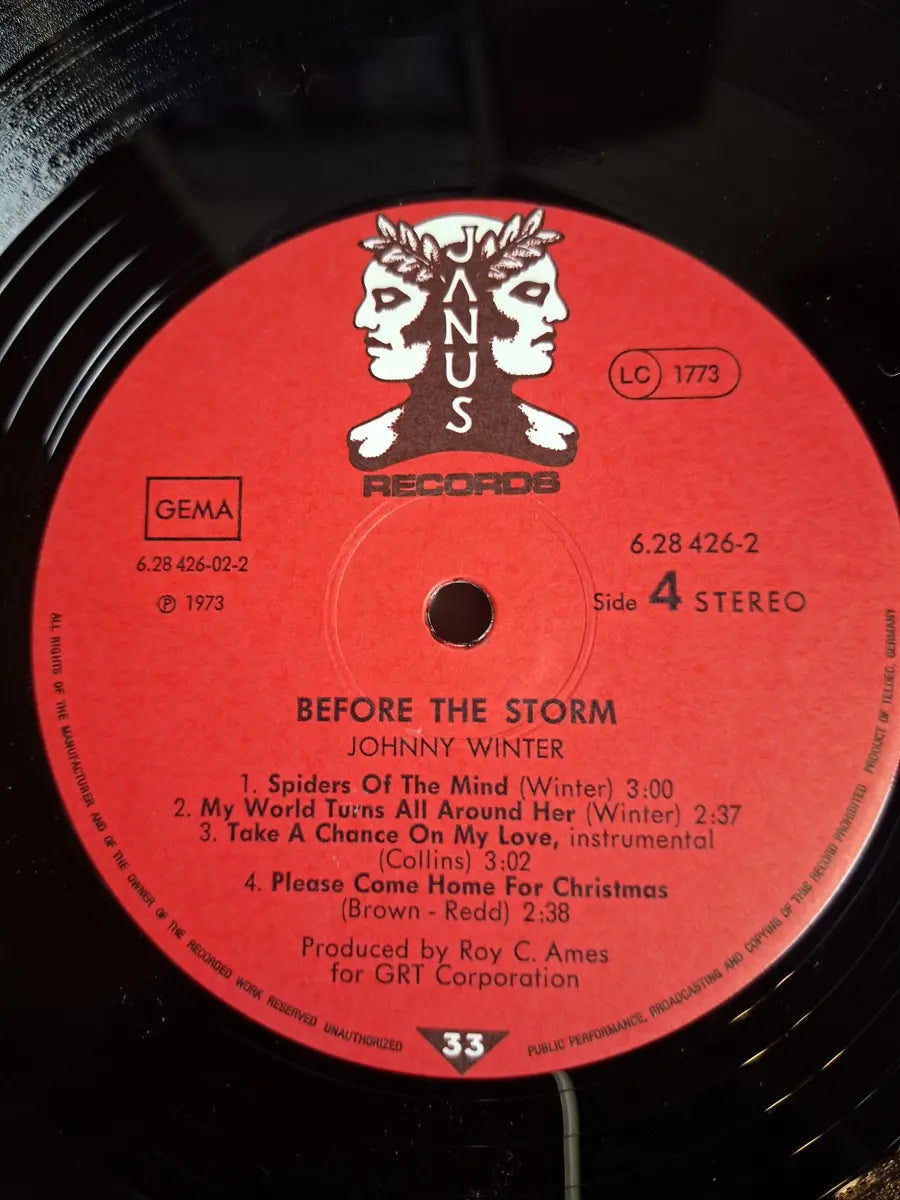 Johnny Winter – Before The Storm