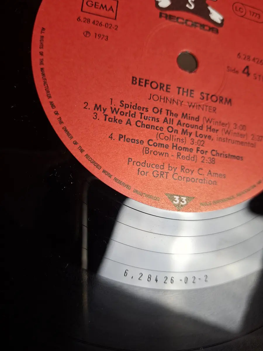 Johnny Winter – Before The Storm