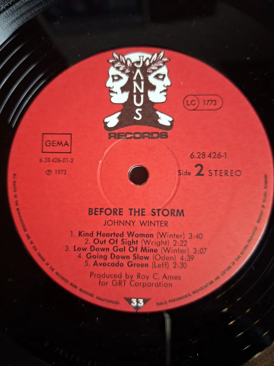Johnny Winter – Before The Storm