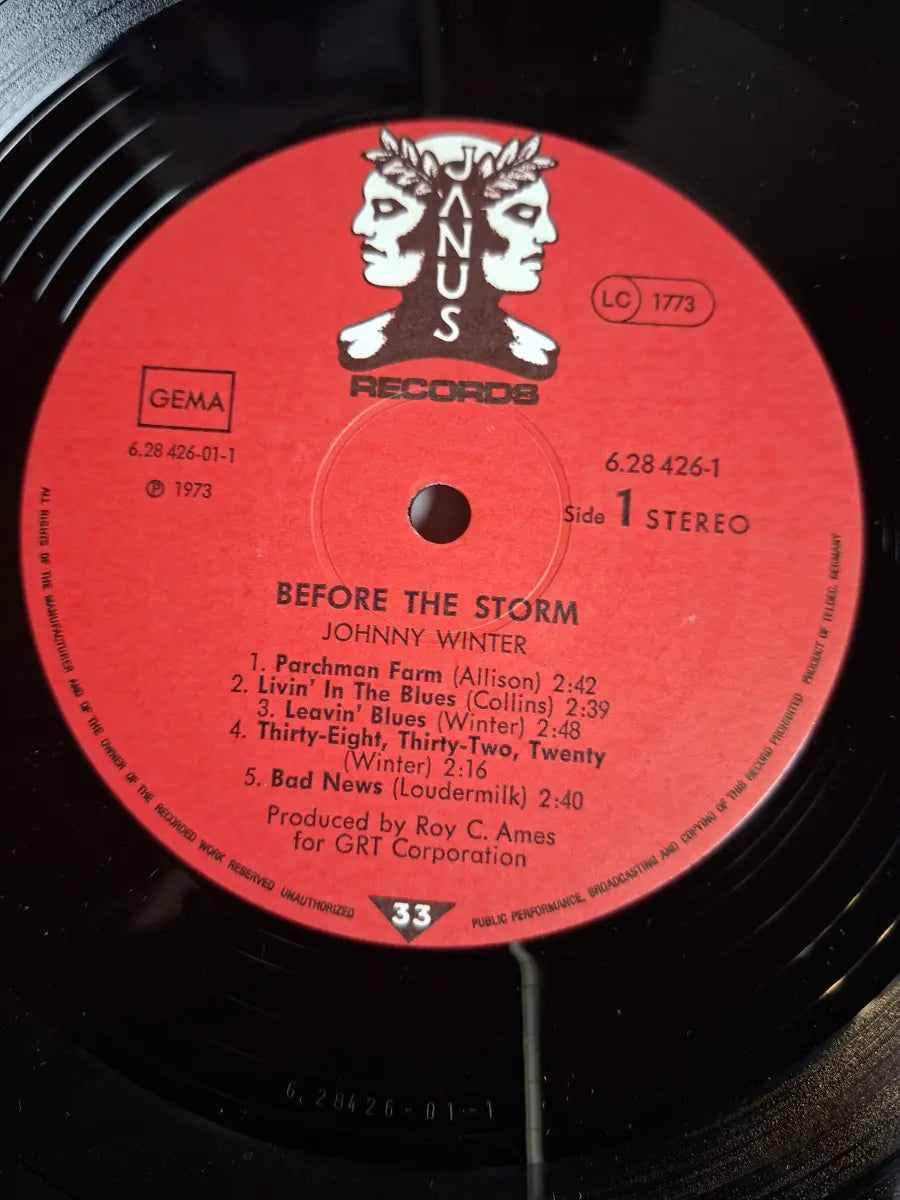 Johnny Winter – Before The Storm