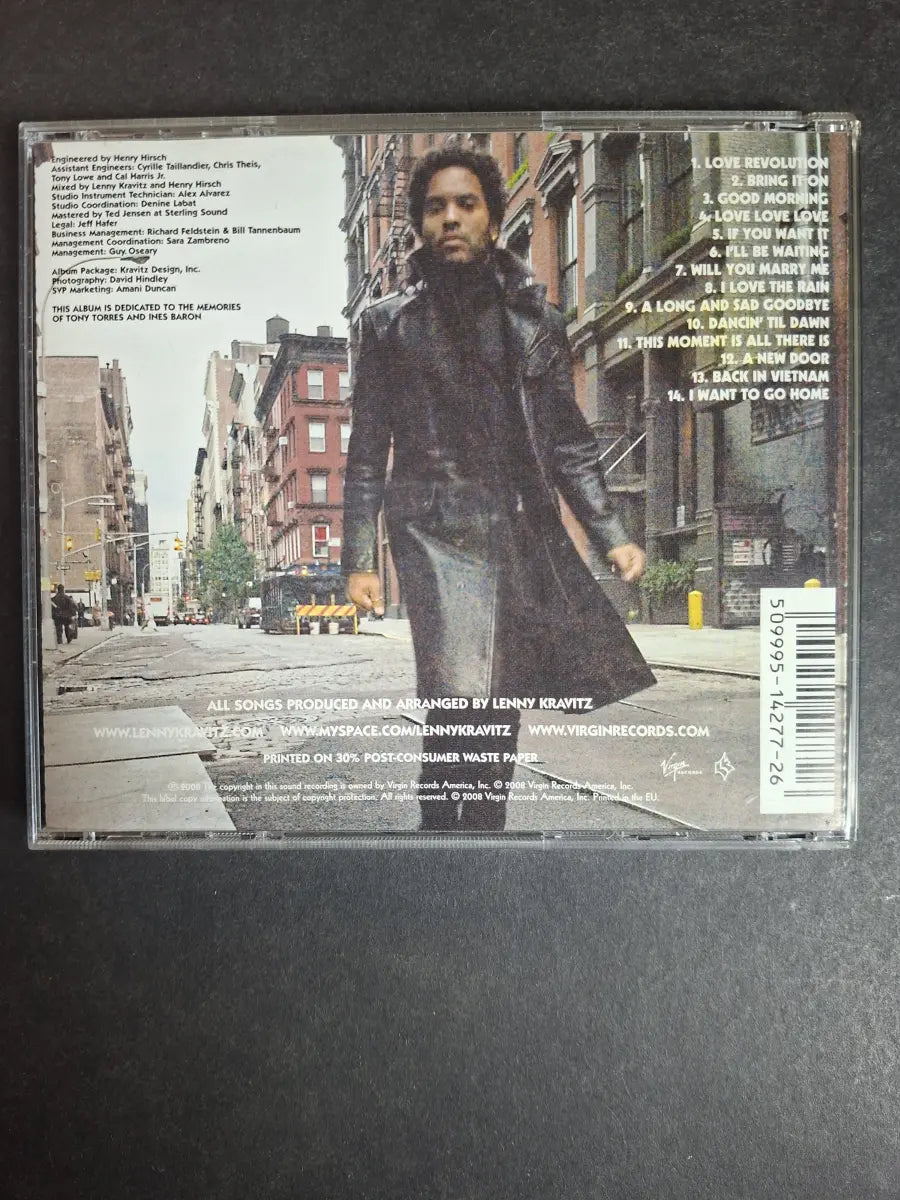 Lenny Kravitz – It Is Time For A Love Revolution